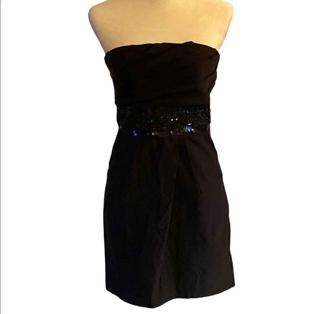 Speechless Junior’s Black Dress With Sequin Detail, Size 7